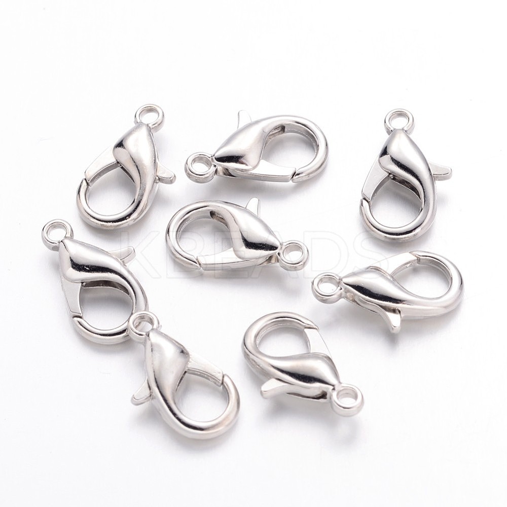 Wholesale Alloy Lobster Claw Clasps For Jewelry Making KBeads