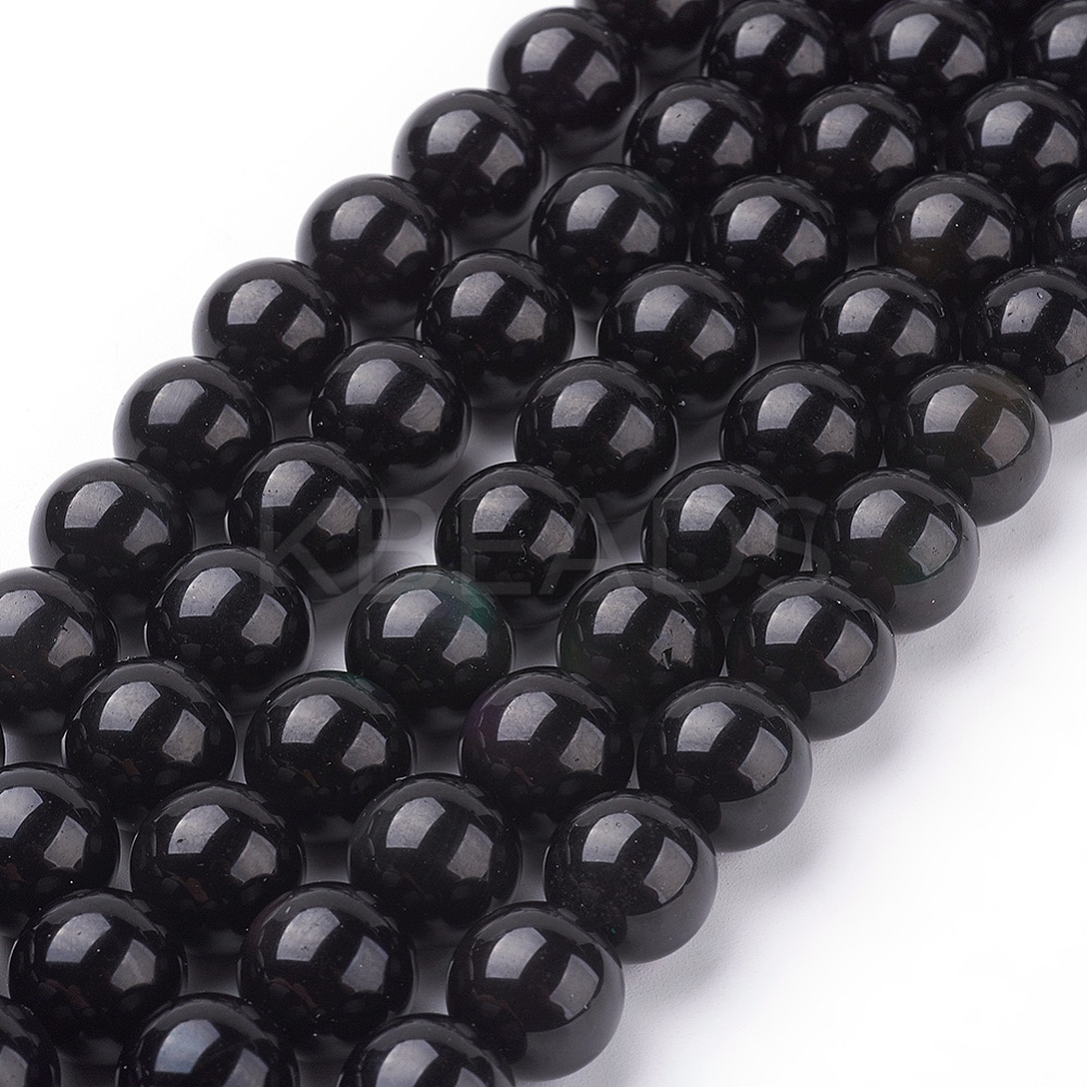 Wholesale Natural Obsidian Beads Strands - KBeads.com