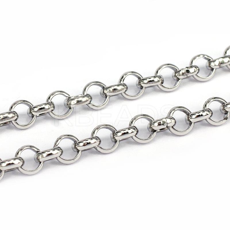 Wholesale 304 Stainless Steel Cable Chains, Unwelded, Stainless Steel