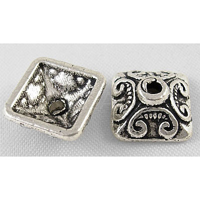 Tibetan Style Alloy Caps LF0893Y-NF-1