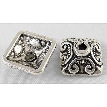 Tibetan Style Alloy Caps LF0893Y-NF-1