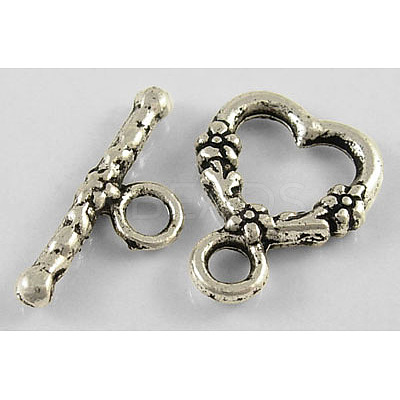 Tibetan Style Toggle Clasps LF1086Y-1