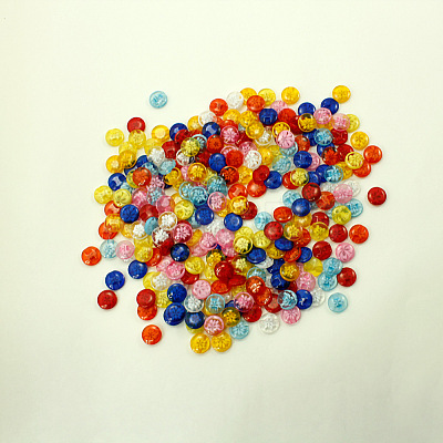 Translucent Pattern Mixed Color Buttons NNA0VFG-1