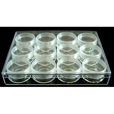 Plastic Beads Containers C003Y-1