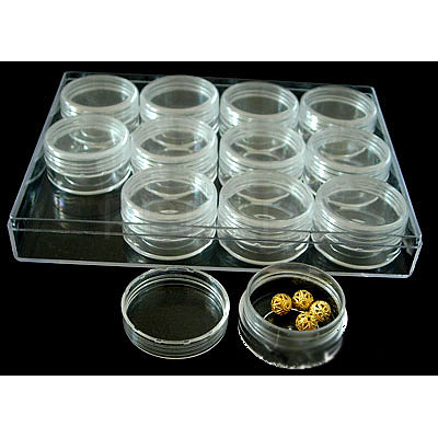Plastic Beads Containers C003Y-1