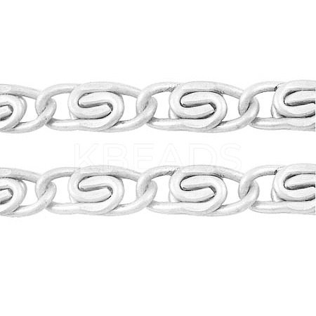 Silver Color Plated Lumachina Iron Chains CHM003Y-S-1
