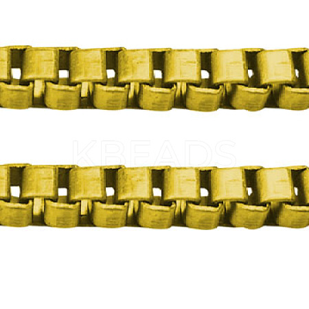 Iron Venetian Chains Box Chains CHV002Y-G-1