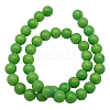 Natural Mashan Jade Beads Strands DJAD-8D-17-2-2