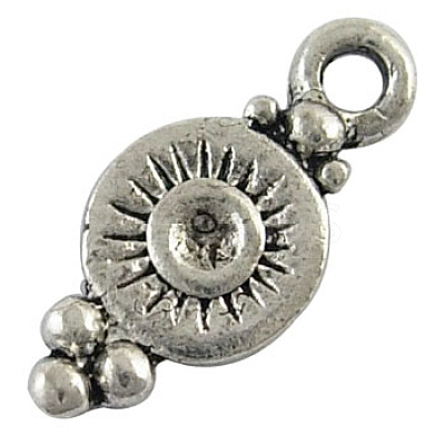 Tibetan Style Alloy Charms EA270Y-NF-1