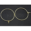 Brass Wine Glass Charm Rings EC067-1NFG-1