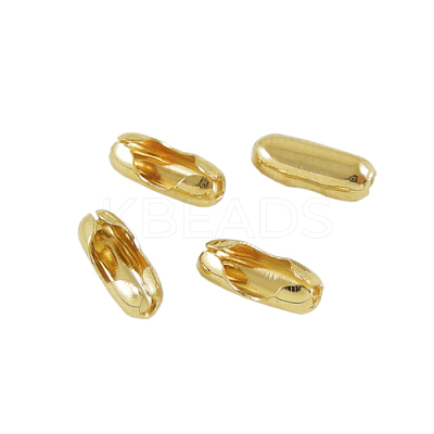 Brass Ball Chain Connectors EC309-3G-1