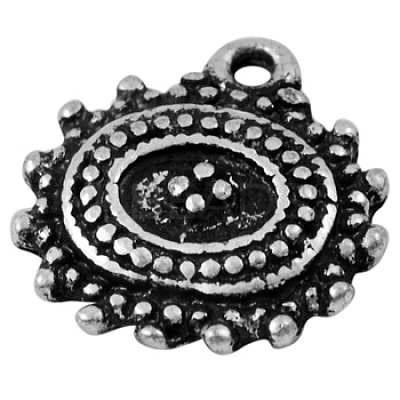 Alloy Finding Pendants ECC083Y-1