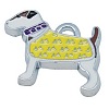 Alloy Enamel Puppy Pendants ENAM-P069-2-1