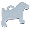 Alloy Enamel Puppy Pendants ENAM-P069-2-2