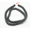 Non-Magnetic Synthetic Hematite Beads Strands G-D015-14-2