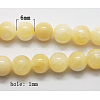 Natural Yellow Jade Beads G-Q276-1-1