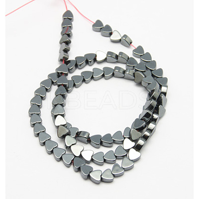 Non-Magnetic Synthetic Hematite Beads Strands G-D015-6-1