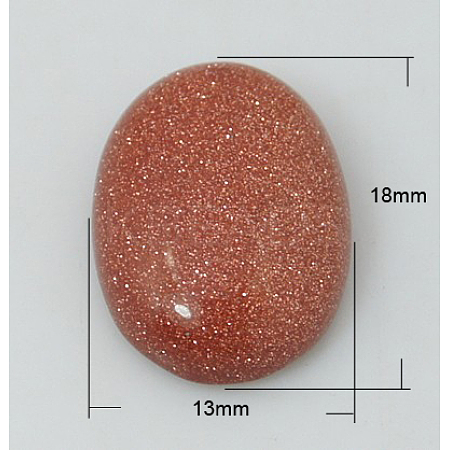 Synthetic Goldstone Cabochons G-Q739-1