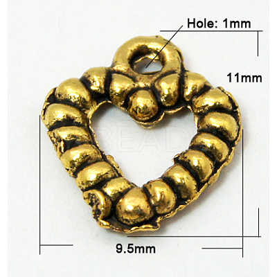 Tibetan Style Charms GAC0324-1