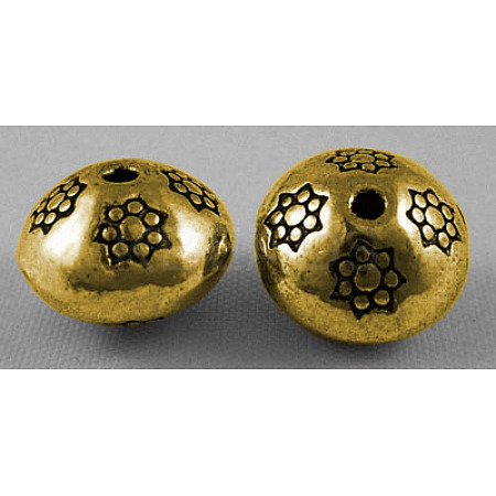 Tibetan Style Spacer Beads GLF5009Y-NF-1