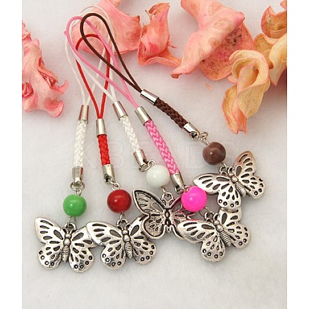 Cell Phone Charm Straps HJEW-JM00070-1