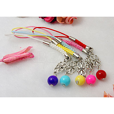 Cell Phone Charm Straps HJEW-JM00090-1