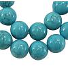 Synthetic Turquoise Beads JBR6-12mm-2
