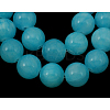 Natural Yellow Jade Beads Strands JBR6mm-5-1