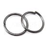 Brass Open Jump Rings JRC4MM-B-1