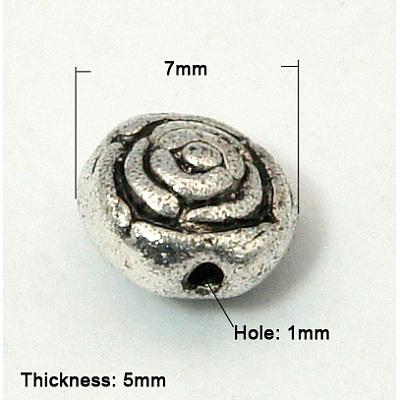 Tibetan Silver Alloy Beads K08GA042-1