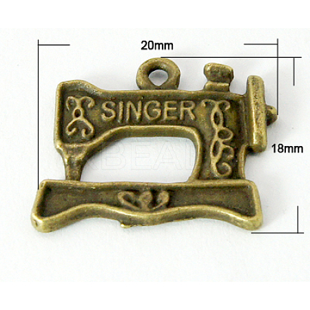Tibetan Style Alloy Pendants K07Z1071-1