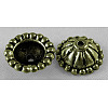 Tibetan Antique Bronze Metal Caps MLF0767Y-NF-1