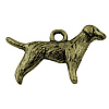 Tibetan Style Alloy Puppy Pendants MLF9881Y-NF-1