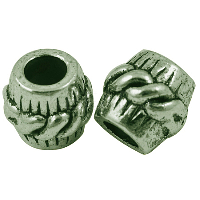 Tibetan Style Alloy European Beads MLF10613Y-NF-1
