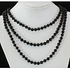 Glass Pearl Beaded Necklaces N193-38-2
