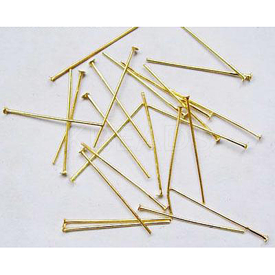Iron Flat Head Pins NHPG28mm-1