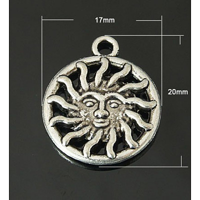 Alloy Pendants PALLOY-DA11-3289-AS-LF-1