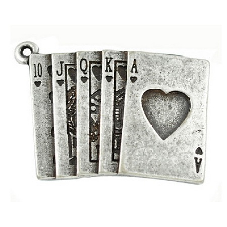 Zinc Alloy Pendants PALLOY-A14147-AS-LF-1