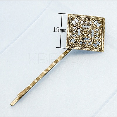 Iron Hair Bobby Pin Findings PHAR-B002-AB-1