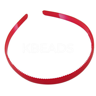 Plain Plastic Hair Band Findings PJH103Y-6-1