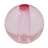 Transparent Acrylic Beads PL572Y-2-1