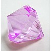 Transparent Acrylic Pendants DB28x31mmC40-1