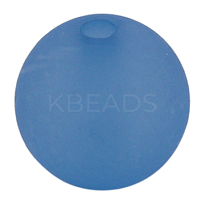 Round Transparent Acrylic Beads PL582-2-1