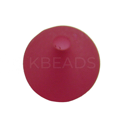 Round Transparent Acrylic Beads PL705-3-1