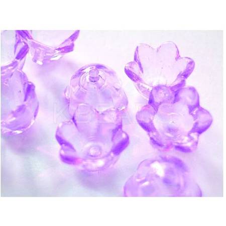 Transparent Acrylic Beads PL548-4-1