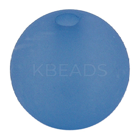 Round Transparent Acrylic Beads PL582-2-1