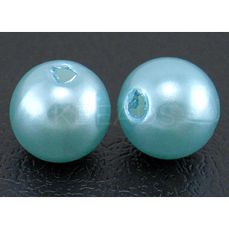 Imitation Pearl Acrylic Beads PL614-8-1