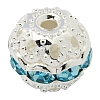 Brass Rhinestone Beads RB-H041-15-1