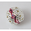 Brass Rhinestone Beads RB-H041-7-2