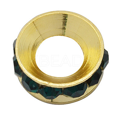 Grade A Brass Rhinestone Beads RB-H062-13-1
